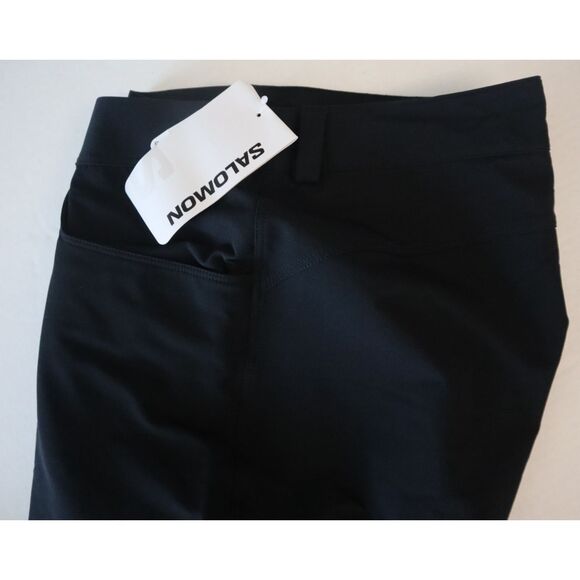 Salomon LC1828100 Women's Sz 10 Deep Black Wayfarer Warm Winter Pants - Picture 6 of 12